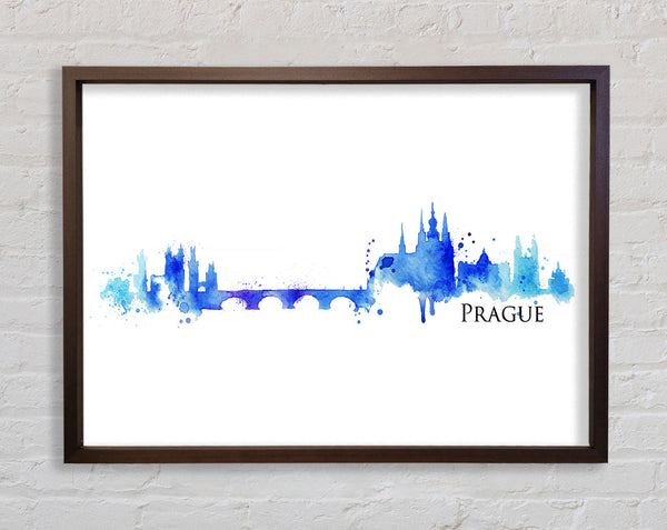 City Blues Framed Print