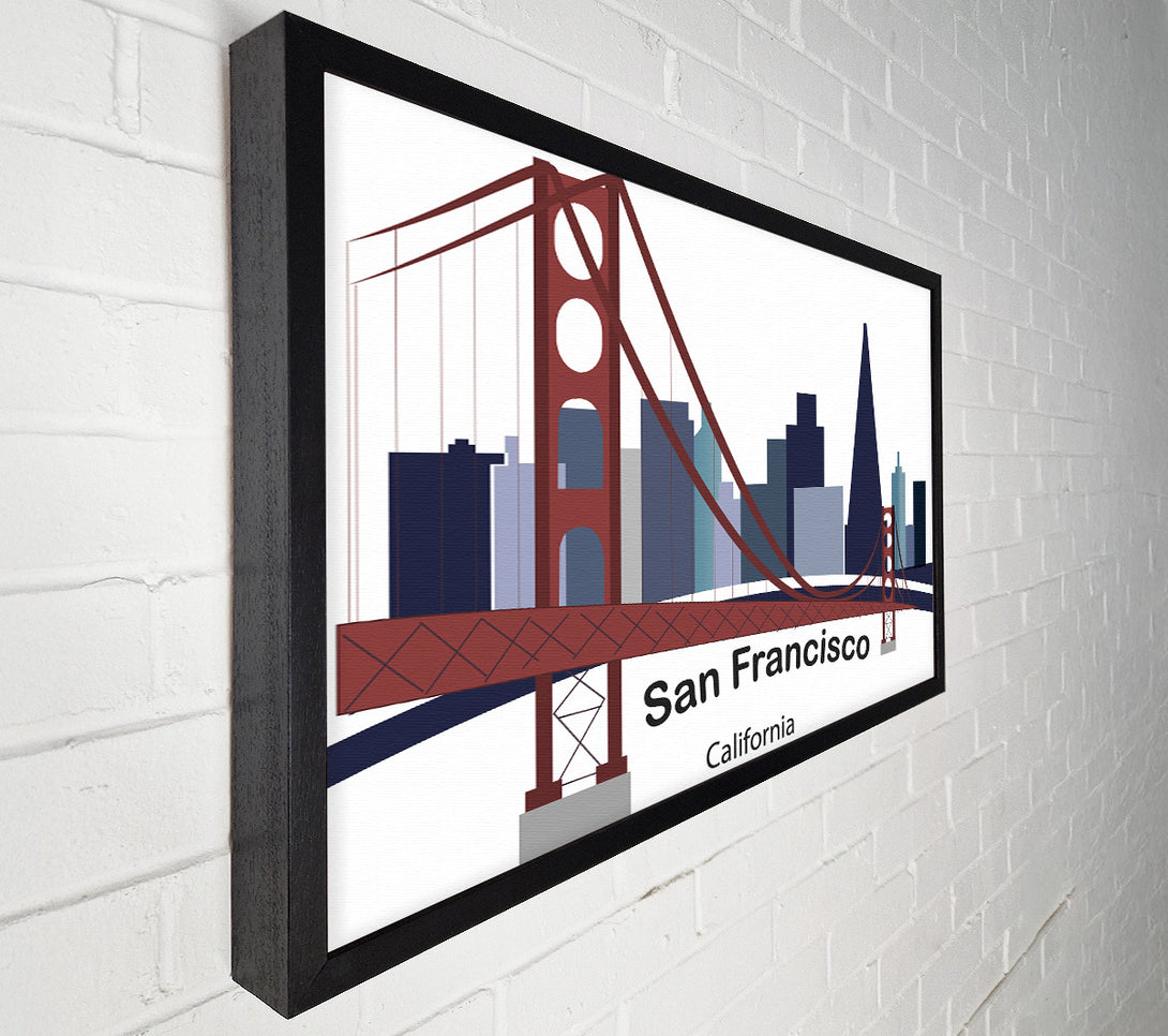  A Canvas Print of Golden Gate Bridge 5 Canvas Wall Art