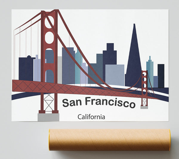 Golden Gate Bridge 5 Print