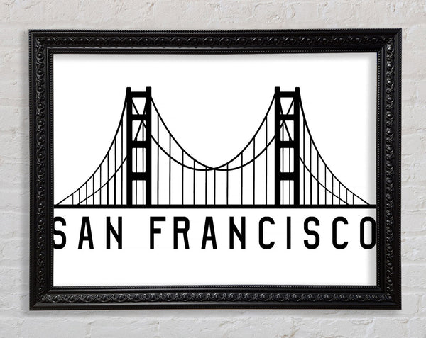 Golden Gate Bridge 4 Framed Print