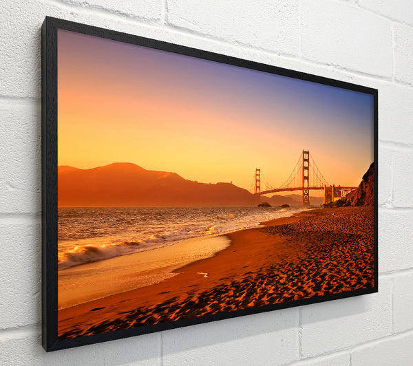 Golden Gate Bridge Sunset