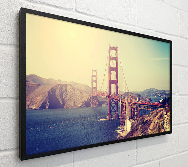 Golden Gate Bridge Retro