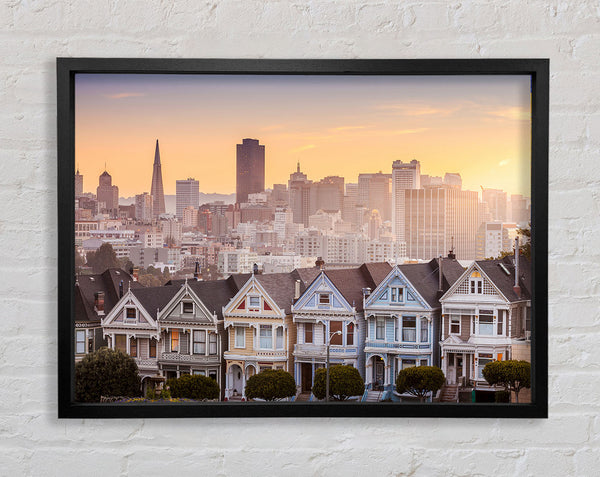Streets Of California 2 Framed Print