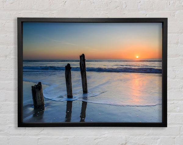 Californian Ocean Framed Print