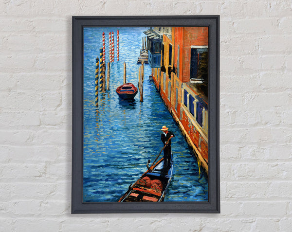 Gondola Ride 1 Framed Print
