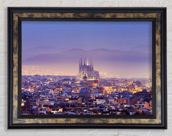 View Over The City Framed Print