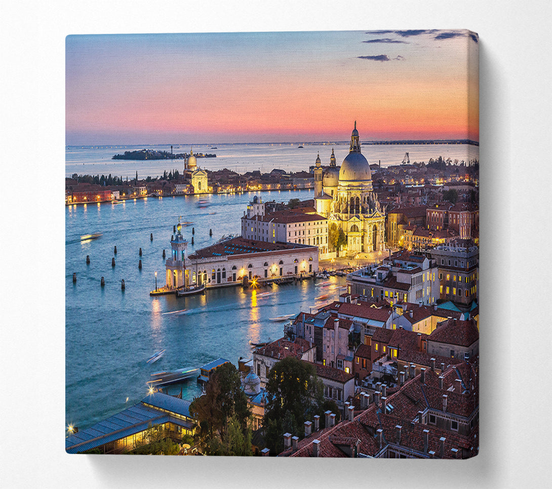  A Canvas Print of From Above Canvas Wall Art