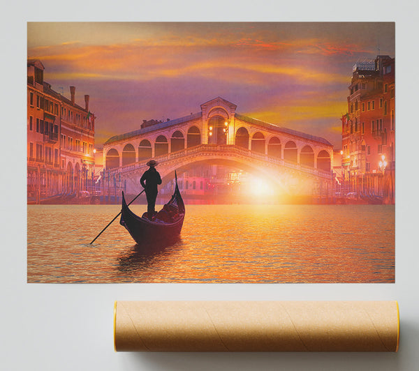 Gondola Ride 4 Poster