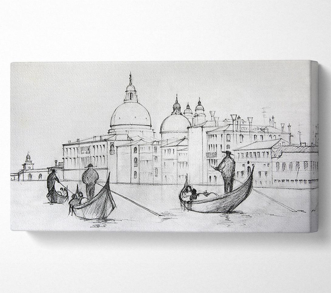  A Canvas Print of Gondola Ride 3 Canvas Art