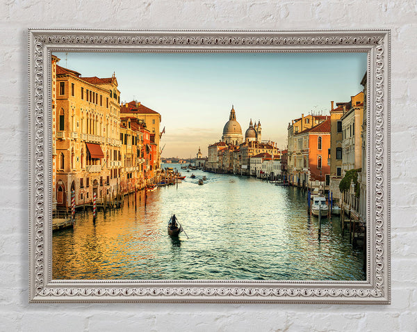 Gondola Ride 5 Framed Print