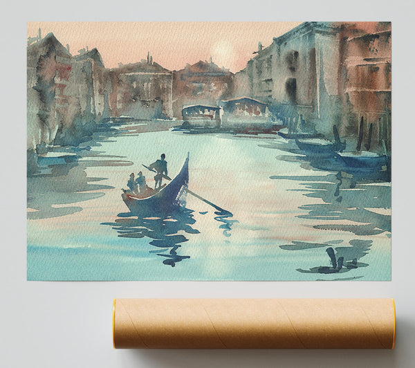 Gondola Ride 7 Giclee Print