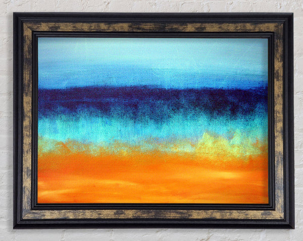 Fire Sands Framed Print