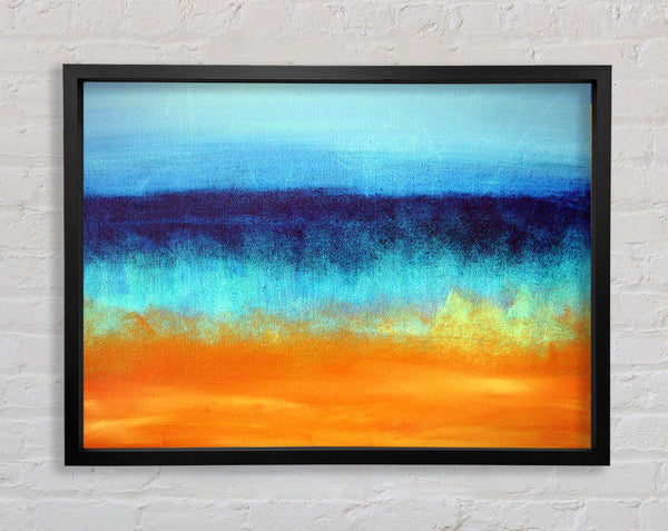 Fire Sands Framed Print