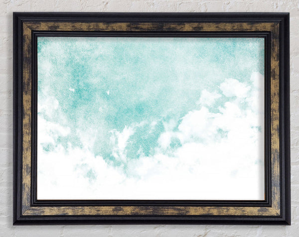 Perfect Cloud Formation Framed Print
