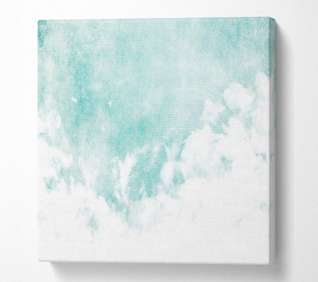  A Canvas Print of Perfect Cloud Formation Canvas Print