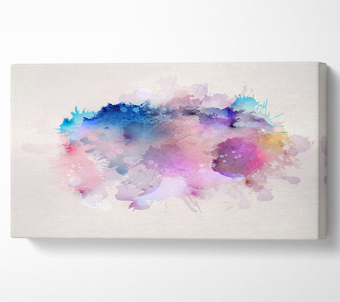  A Canvas Print of Jungle Paint Canvas Print