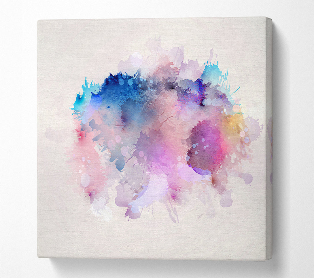  A Canvas Print of Jungle Paint Canvas Print