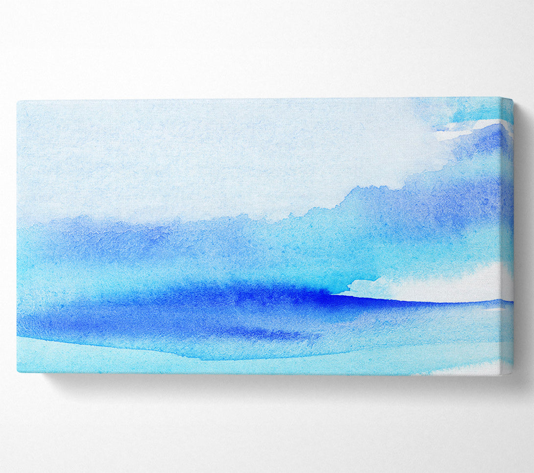  A Canvas Print of Gentle Ocean Spray Canvas Wall Art