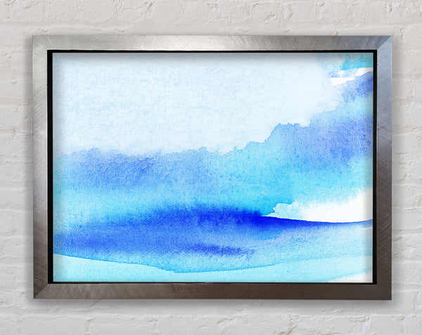 Gentle Ocean Spray Framed Print