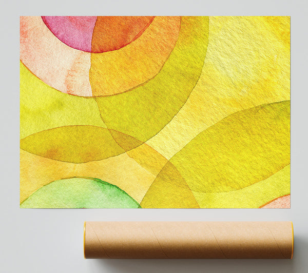 Yellow Bounce Giclee Print