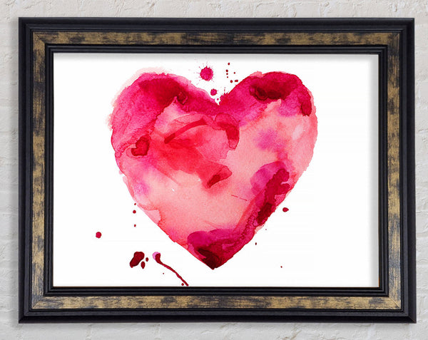 Heart Of Hearts Framed Print