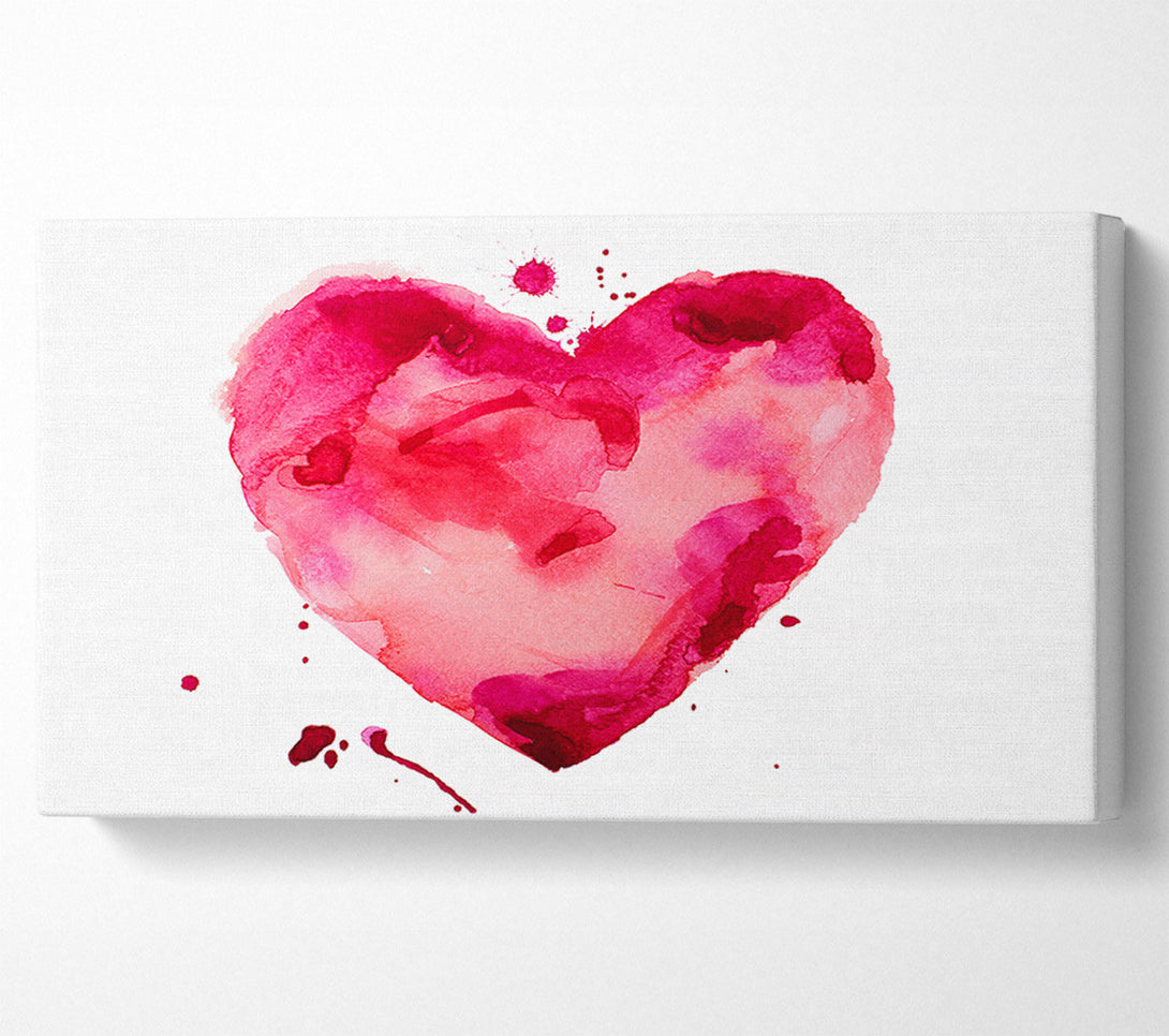  A Canvas Print of Heart Of Hearts Canvas Wall Art