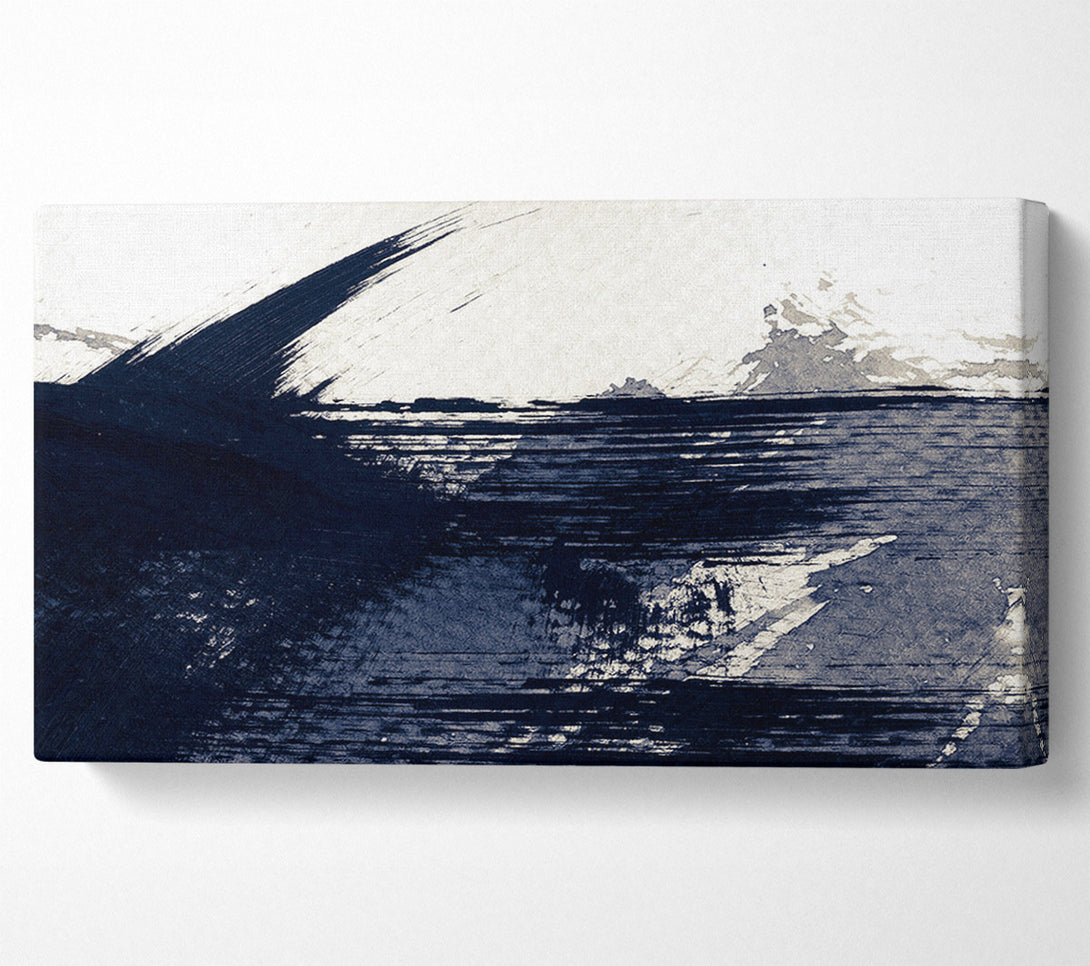  A Canvas Print of Ink Lines Canvas Print