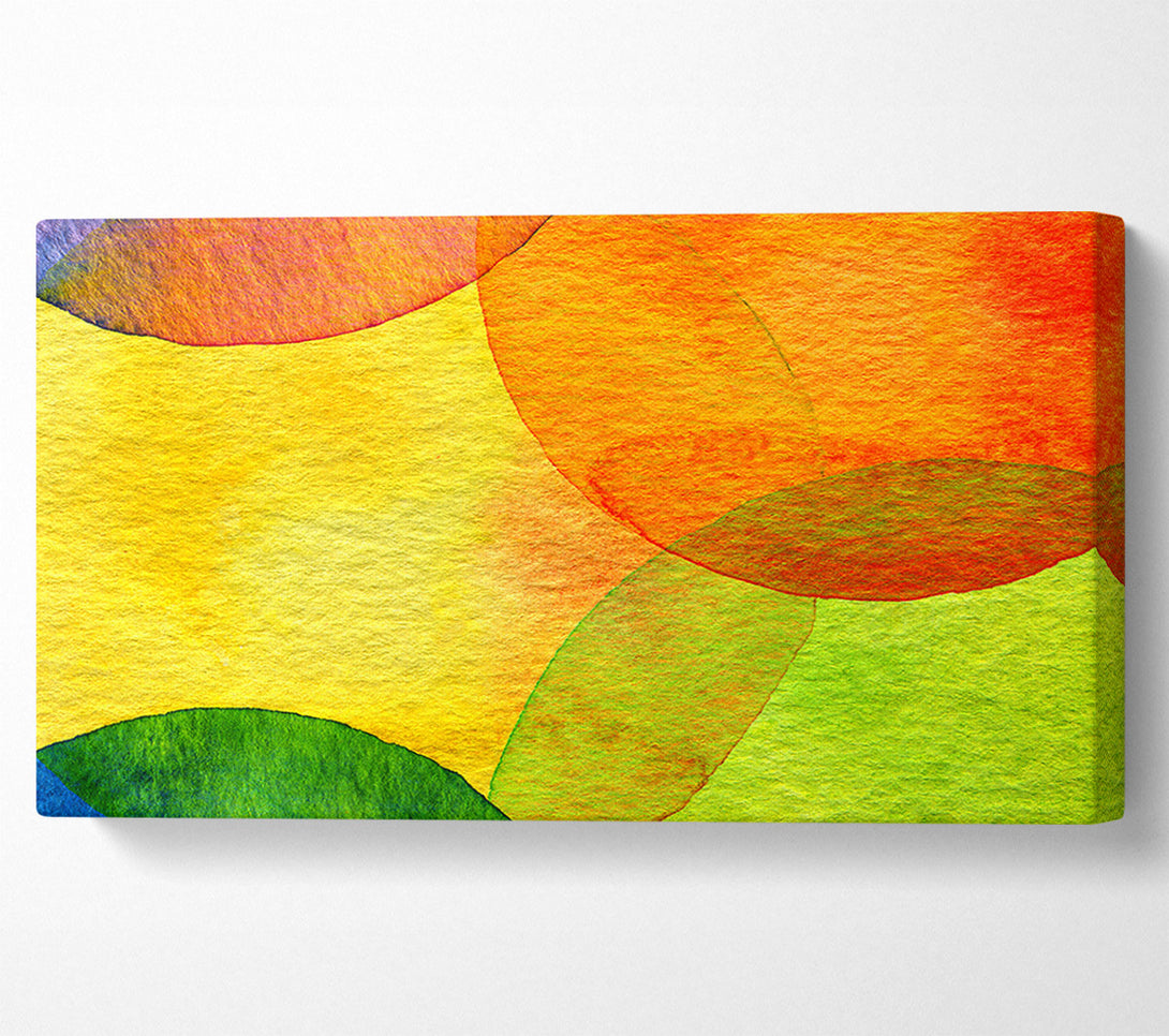  A Canvas Print of Bubble Sun Canvas Print