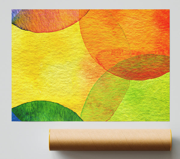 Bubble Sun Poster