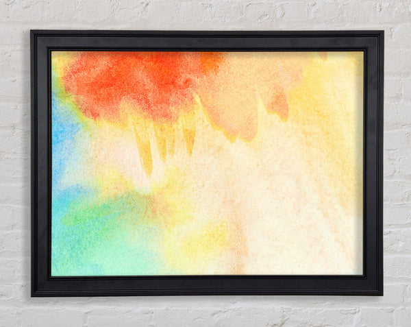 Lightning Clouds Framed Print