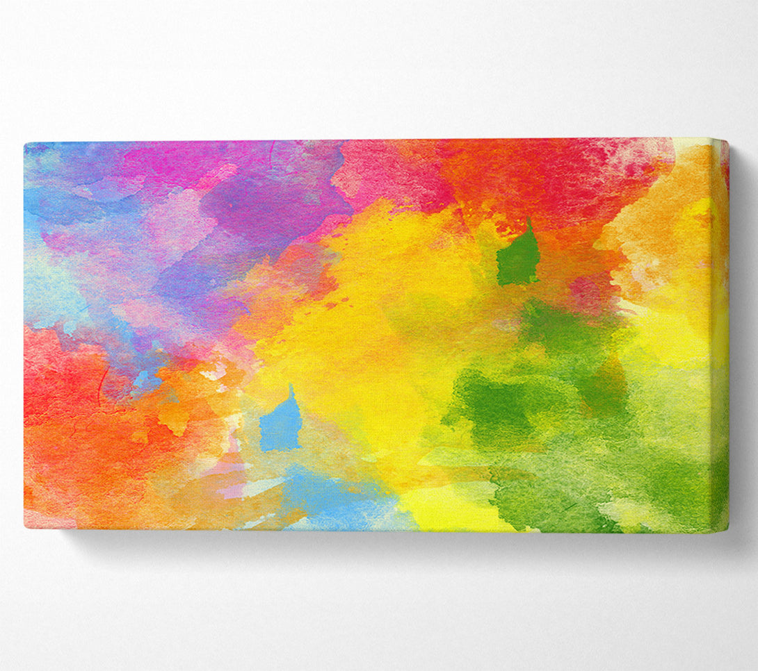  A Canvas Print of Rainbow Clouds Canvas Wall Art