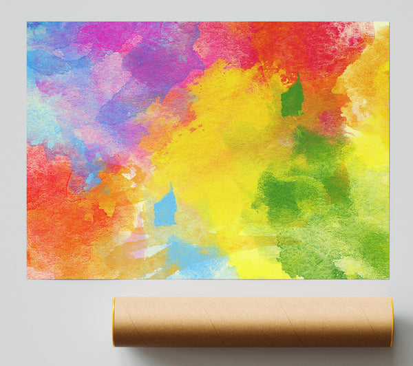 Rainbow Clouds Giclee Print