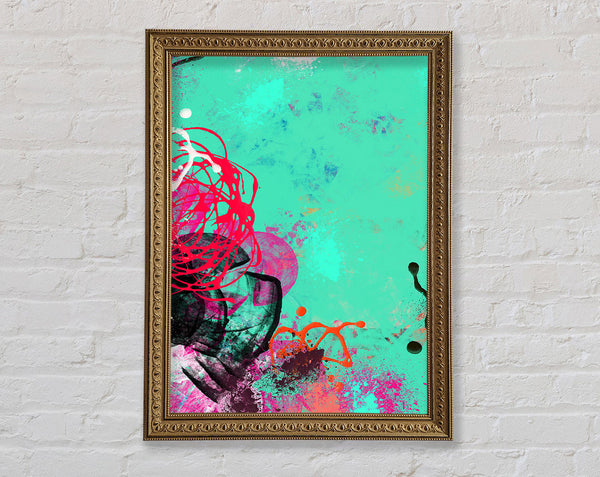 Chaos Framed Print