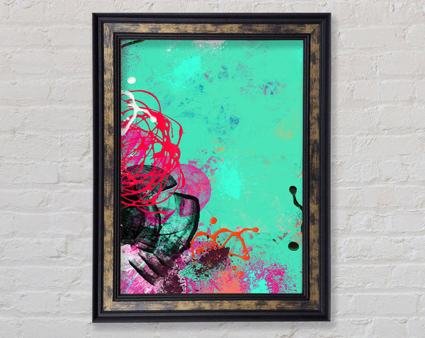 Chaos Framed Print