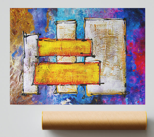 Blocks Of Gold Poster