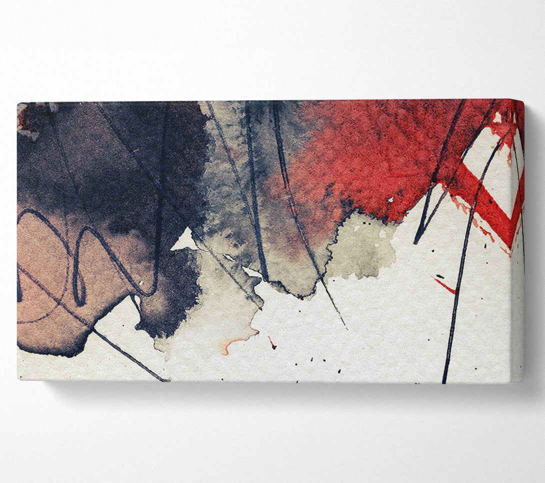  A Canvas Print of Volcano Melt Canvas Print