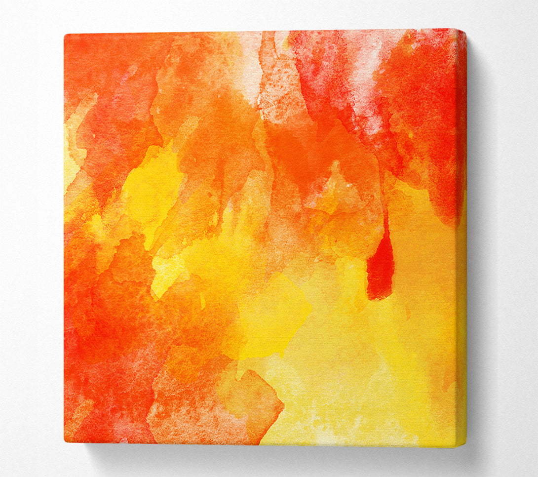  A Canvas Print of Sunset Illusion Canvas Art