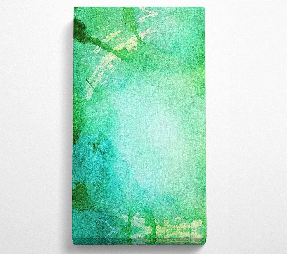  A Canvas Print of Green Canvas Print