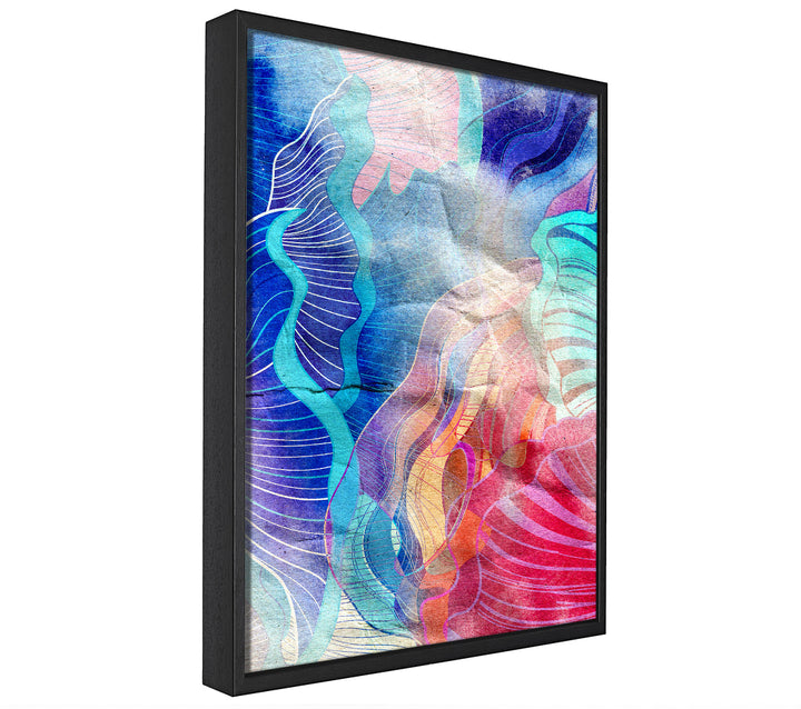 A picture of a Garden Of Dreams 2 framed canvas print sold by Wallart-Direct.co.uk