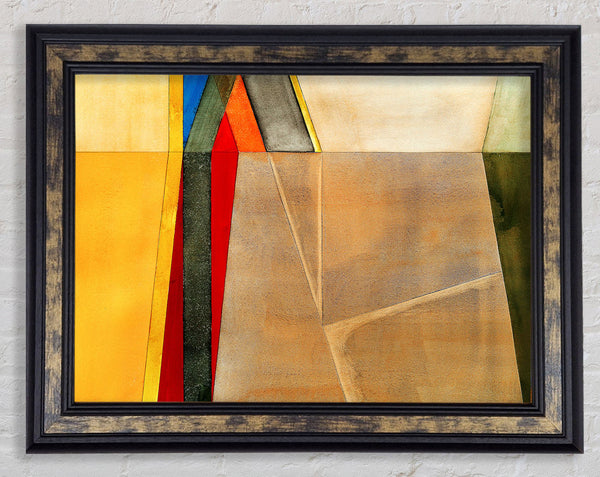 Patterns Framed Print