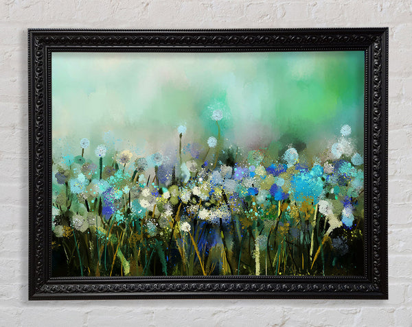 Flower Sparkle Framed Print