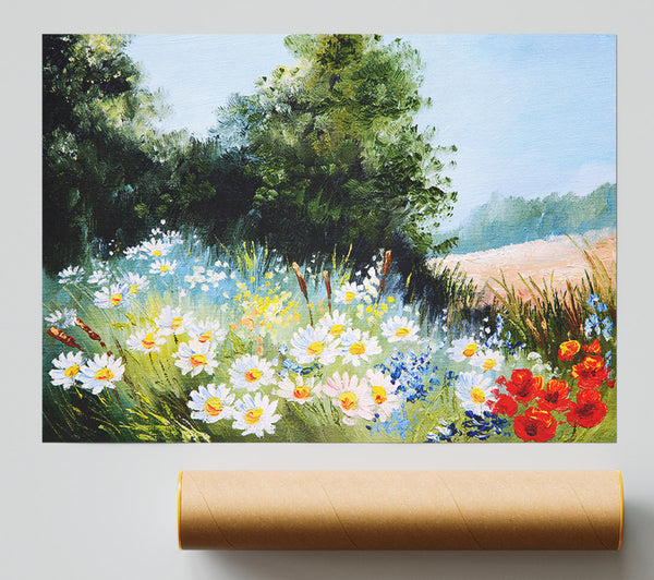 Daisy Days Giclee Print