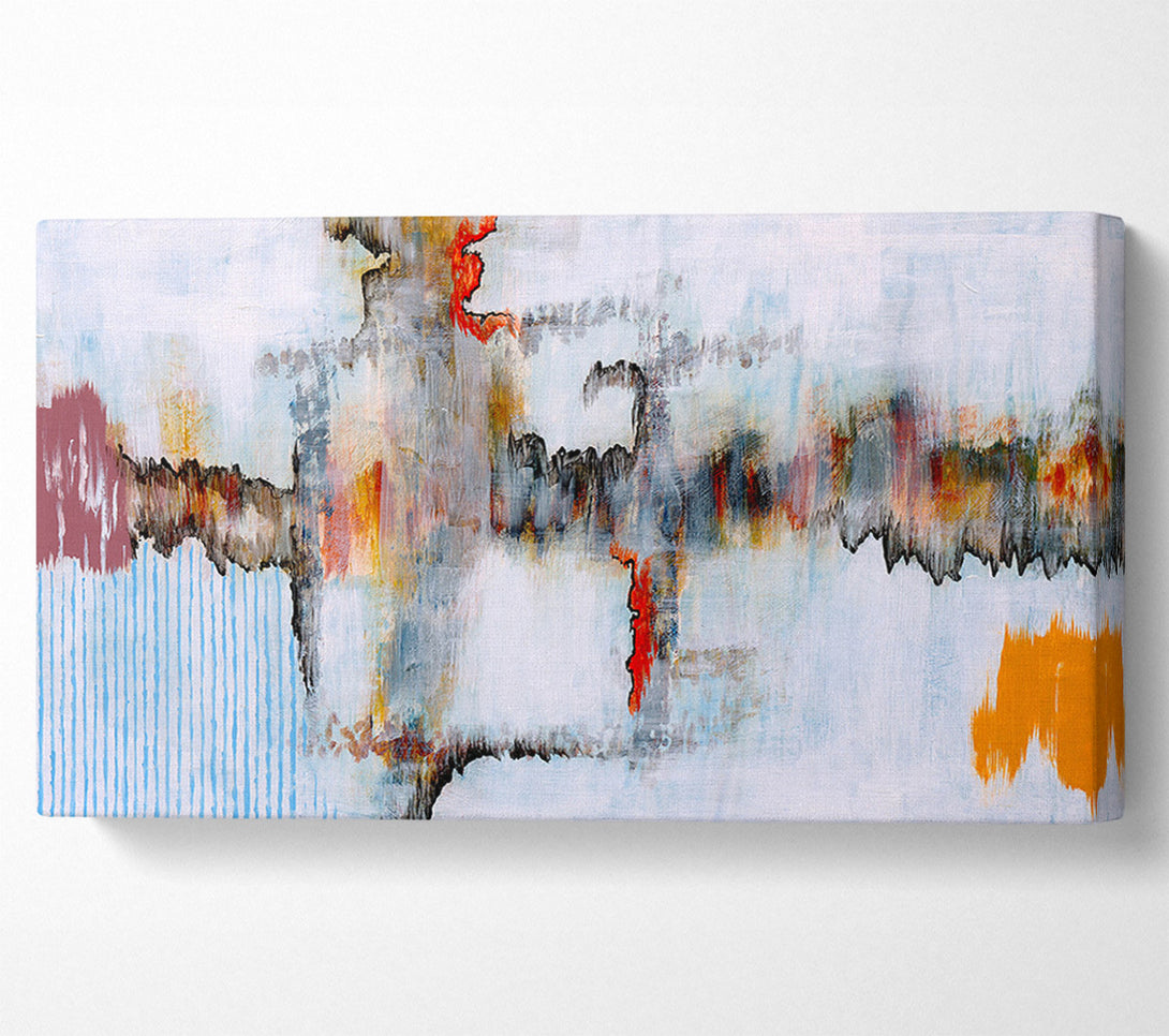  A Canvas Print of Village Sound Waves Canvas Art
