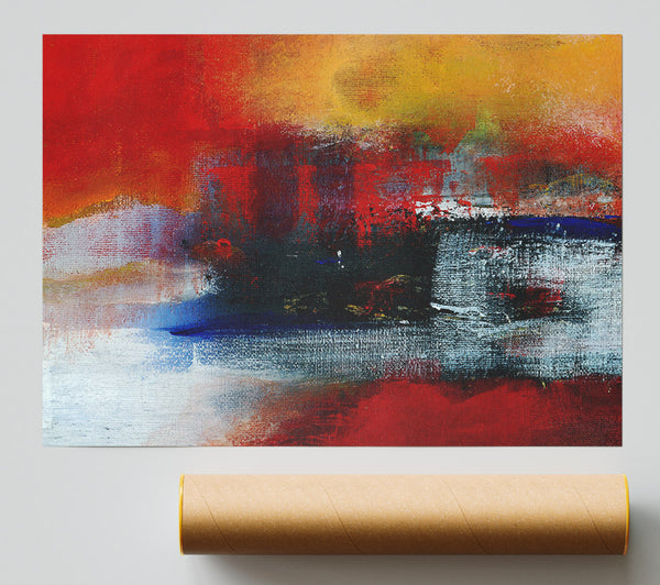 In The Middle Of The Lava River Giclee Print