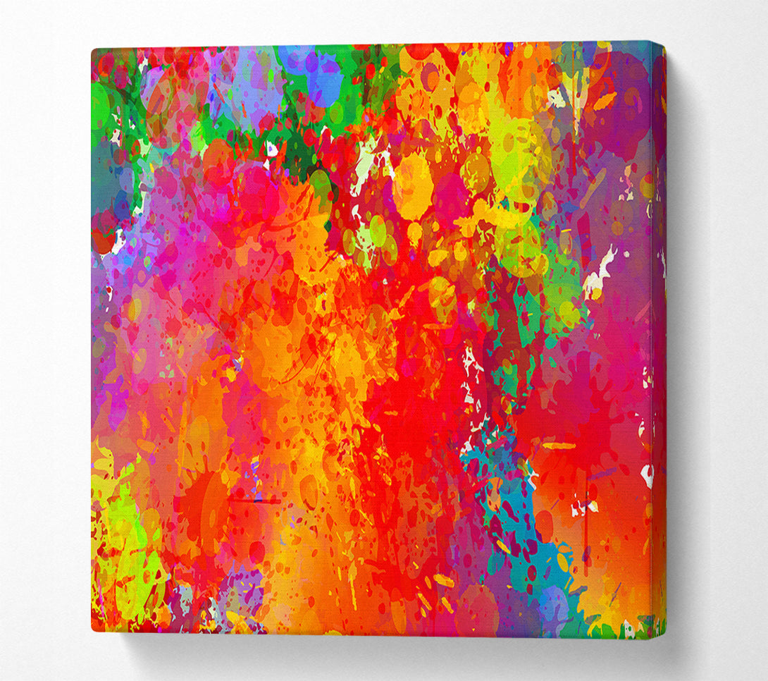  A Canvas Print of Raining Rainbows Canvas Art