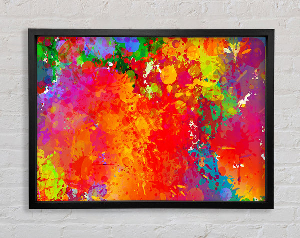 Raining Rainbows Framed Print