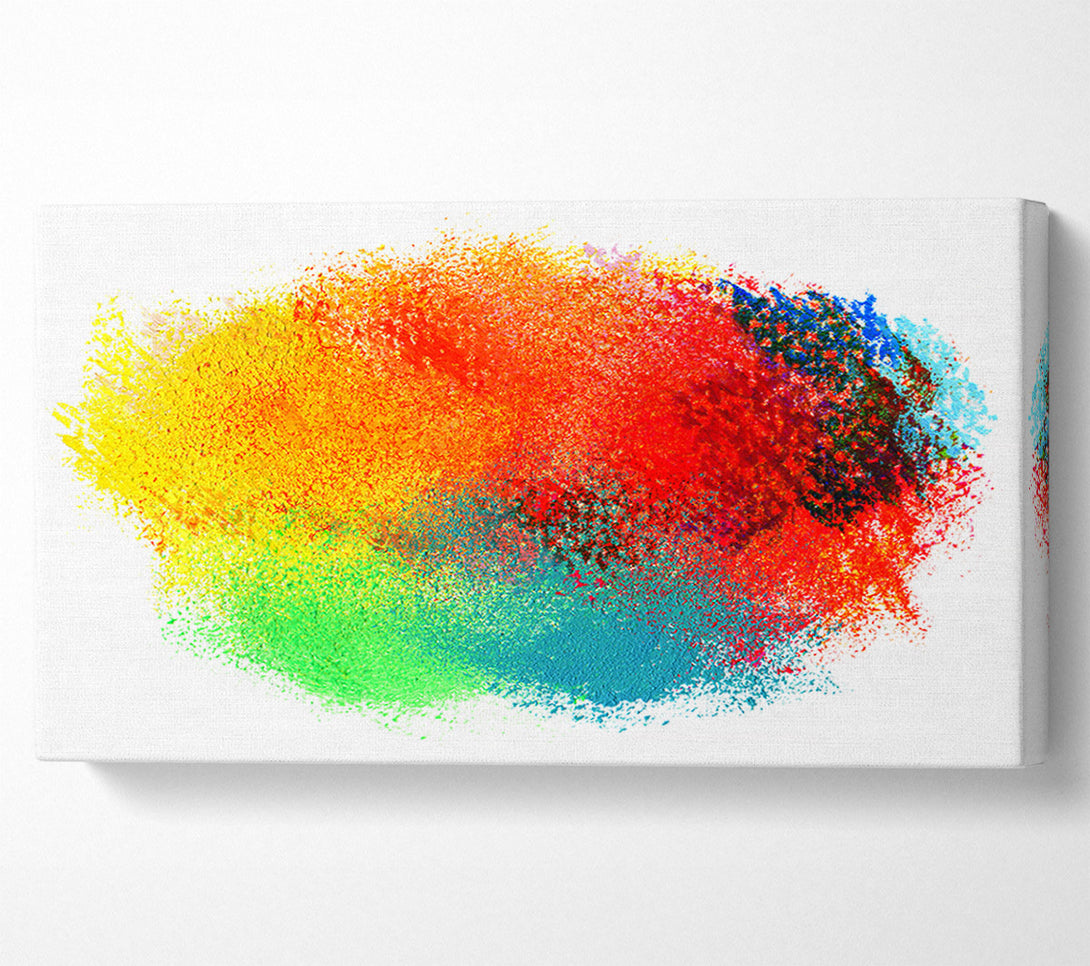  A Canvas Print of Powder Canvas Wall Art