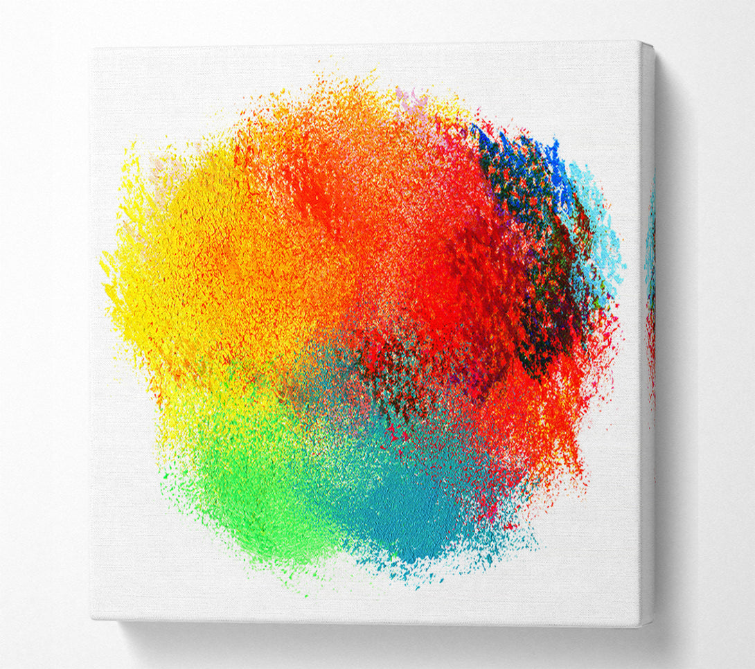  A Canvas Print of Powder Canvas Wall Art