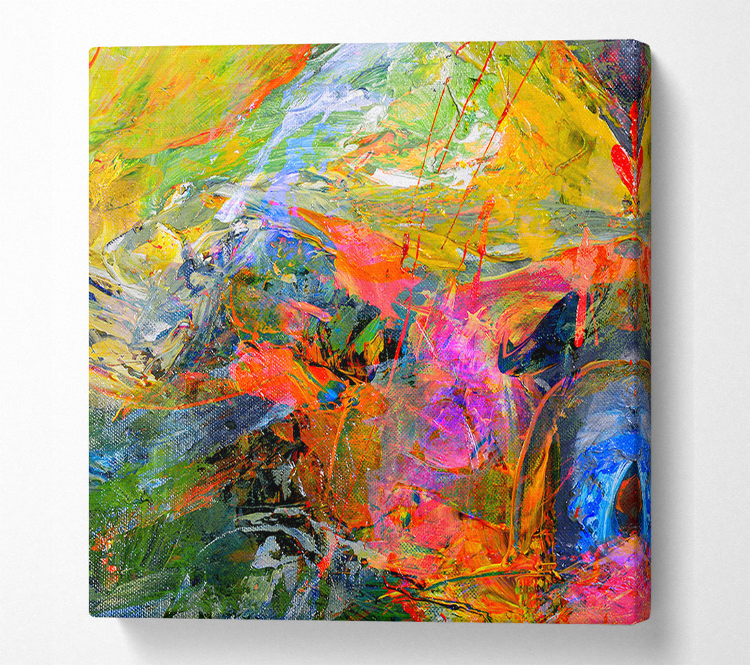  A Canvas Print of Winter Garden Canvas Art