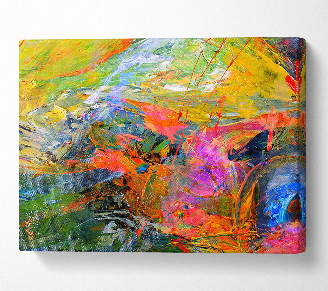  A Canvas Print of Winter Garden Canvas Art